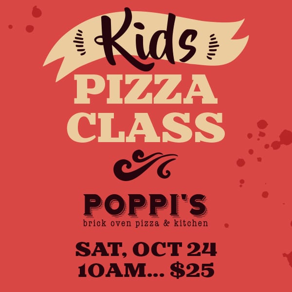 Kids Pizza Class — Saturday, October 24, 2026