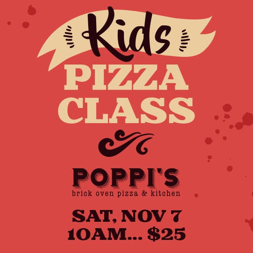 Kids Pizza Class — Saturday, November 7, 2026