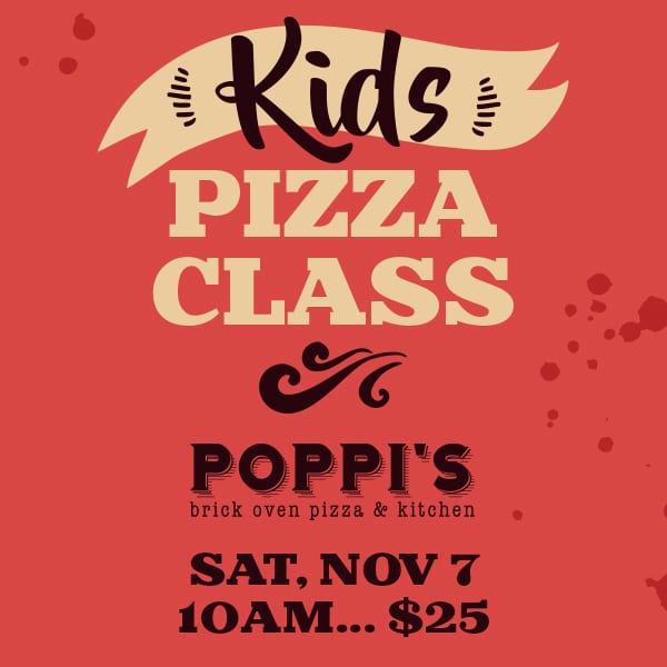 Kids Pizza Class — Saturday, November 7, 2026